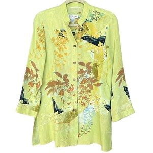 Citron Santa Monica Tunic/Kimono 2 Pc. Set With Tank Top